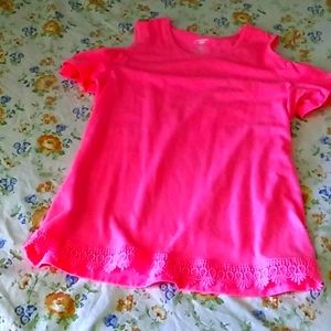 A pink little girl shirt